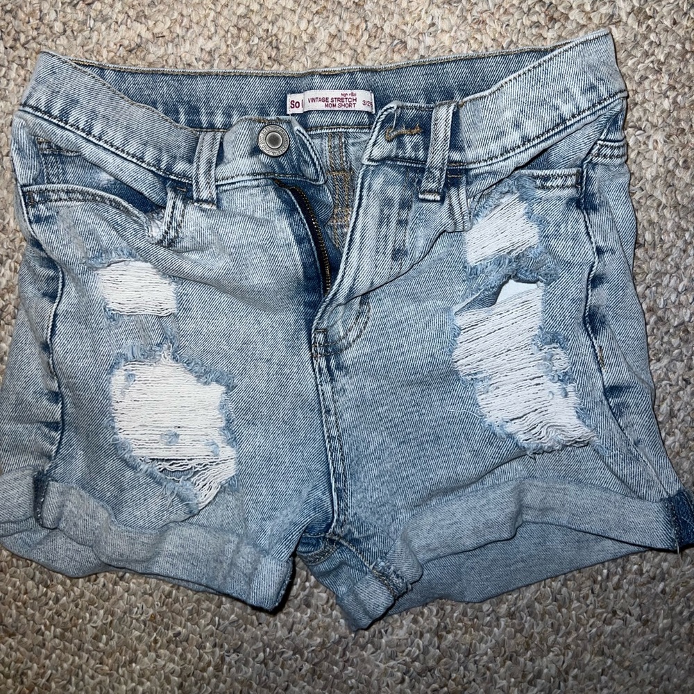 So Vintage stretch mom short